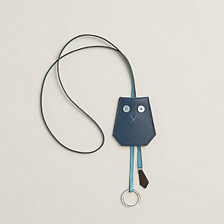 Hermès Tohu-bohu charm key ring hibouton-clochette-h-key-ring-